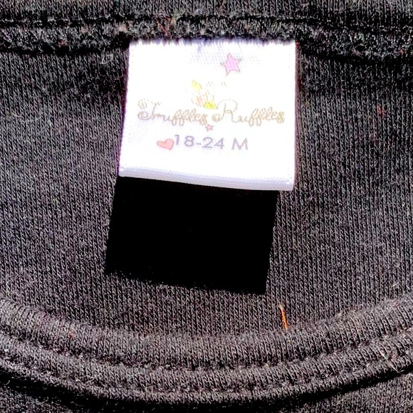 TRUFFLES RUFFLES GIRLS PUMPKIN TEE SIZE 18-24M - Picture 3 of 4